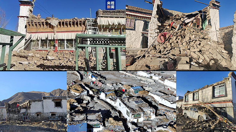 Earthquake hits border areas of Tibet